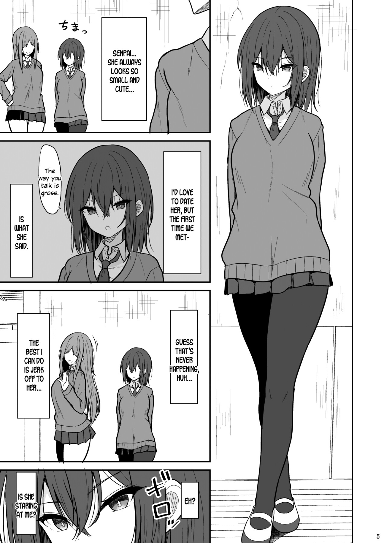 Hentai Manga Comic-Creampie a Cold Senior Without Permission-Read-3